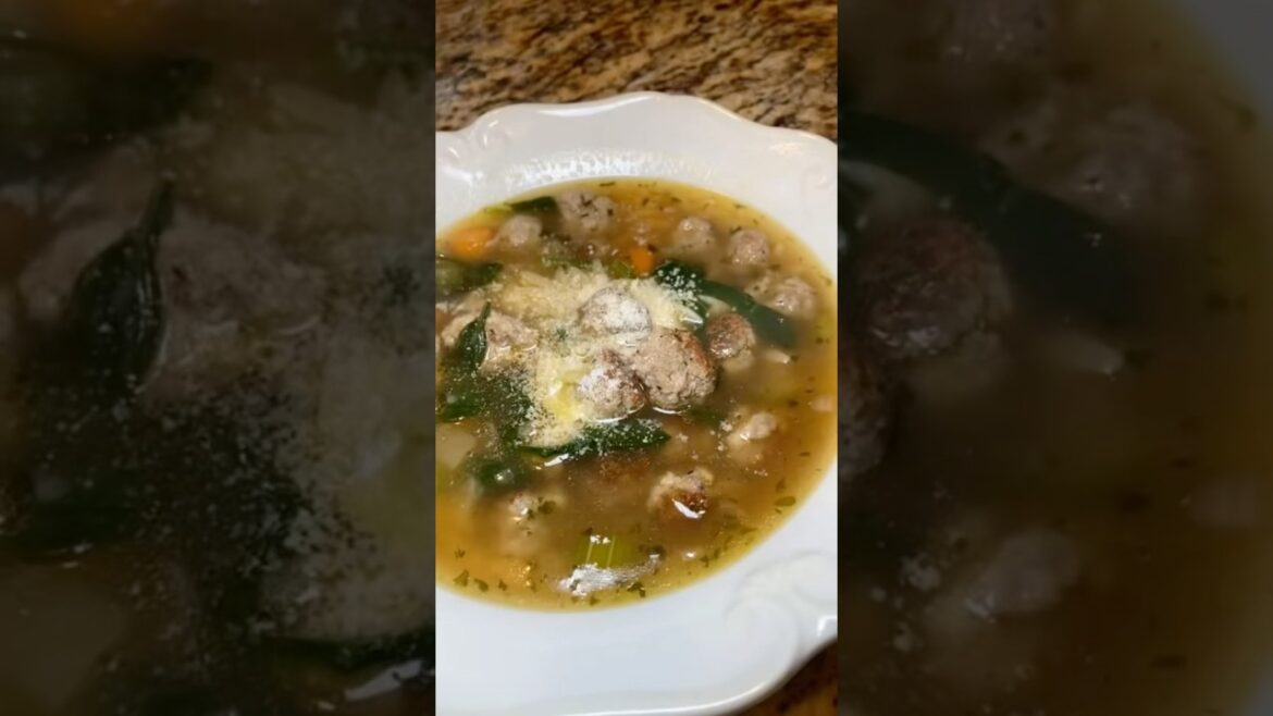 #italianwedding #italian #soupseason #soup