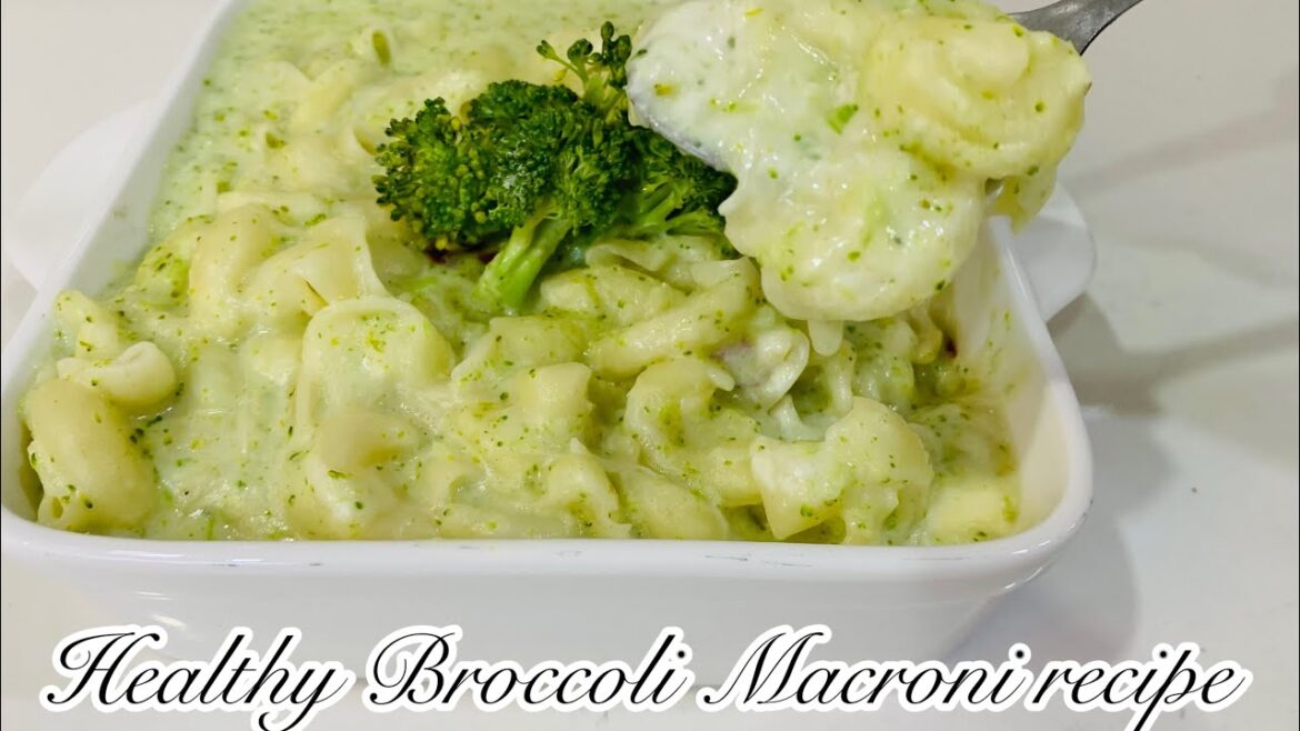 How to make Broccoli Macroni recipe|Only Broccoli pasta|vegeterian