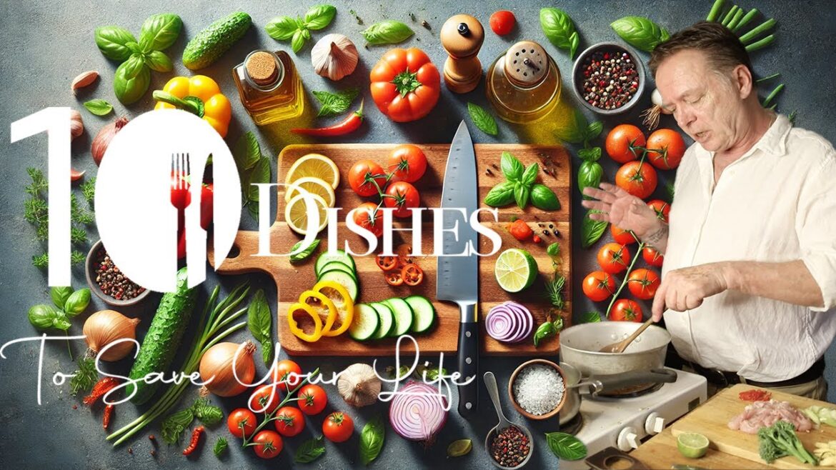 10 Dishes to Save Your Life - Basic Recipes Anyone Can Cook PART 4 - Relaxing British Chef Cooking