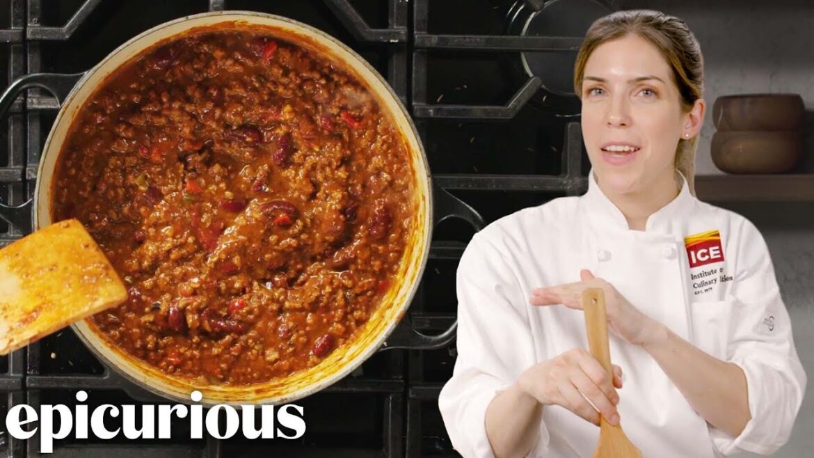 The Best Chili You’ll Ever Make (Restaurant-Quality) | Epicurious 101 The Best Chili You’ll Ever Make (Restaurant-Quality) | Epicurious 101