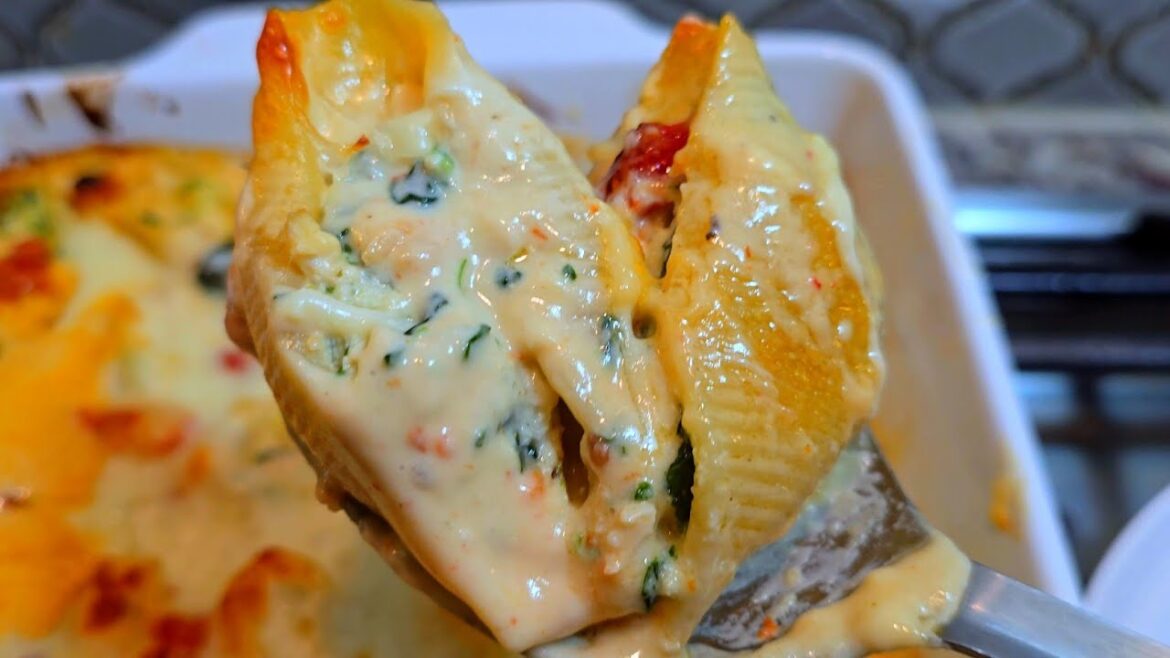 Marry Me Chicken Stuffed PASTA SHELLS Recipe Marry Me Chicken Stuffed PASTA SHELLS Recipe