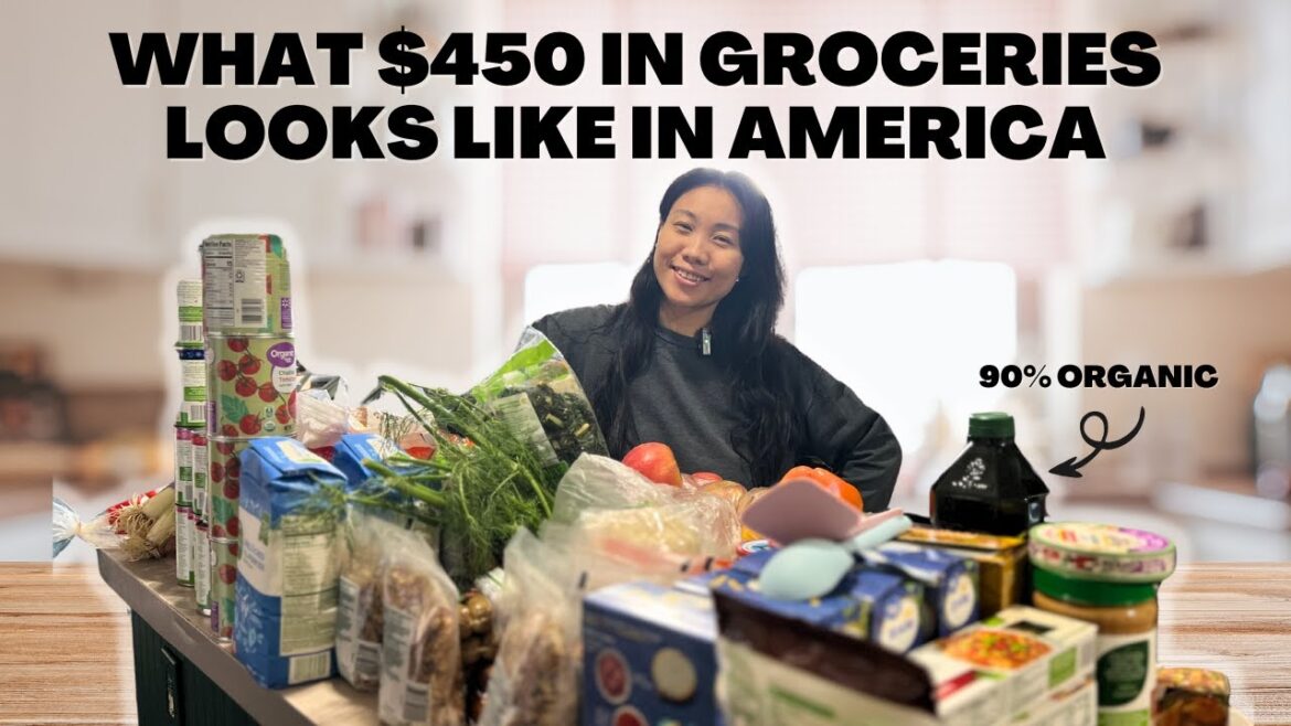 Weekly Vegan Grocery Shopping and Haul | 90% Organic & Plant Based