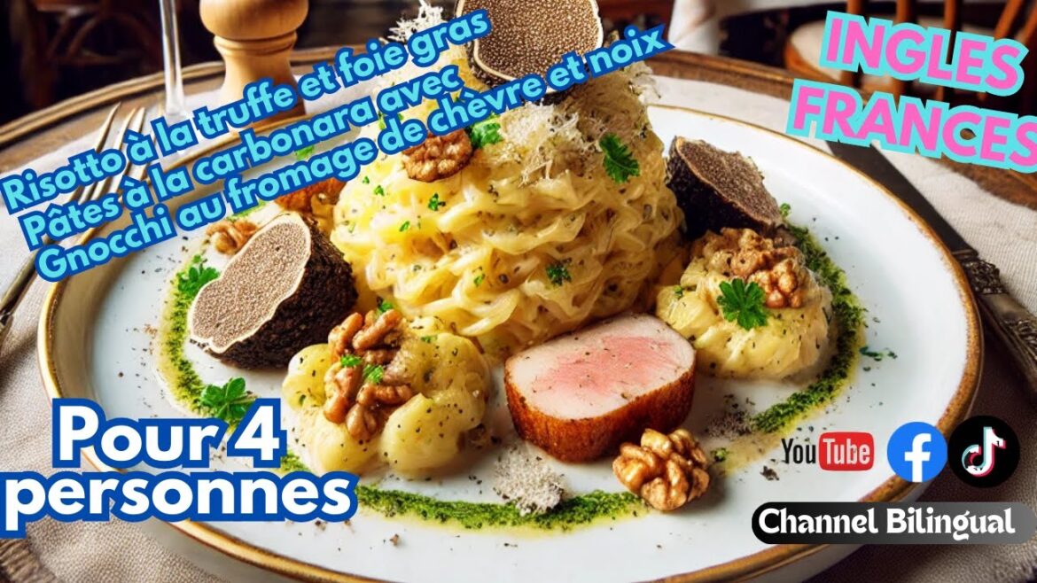 INGLES - FRANCES [Plats de fusion italo-française][ingrédients et préparation]