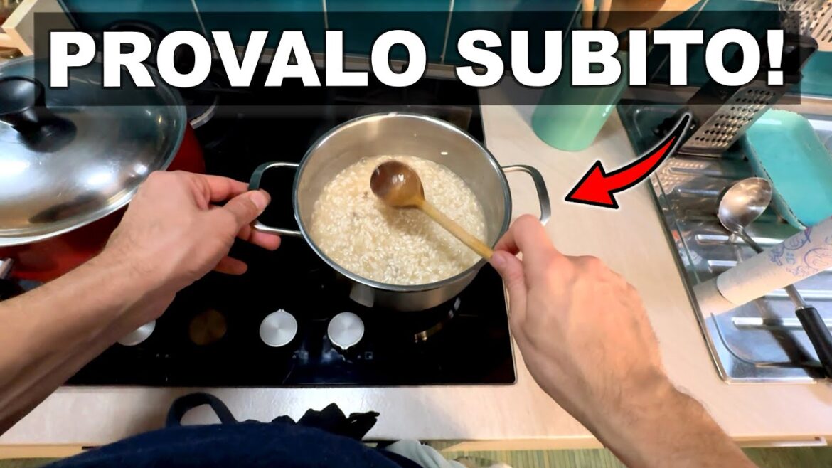 RISOTTO ALICI, LIMONE & LIME: Il Piatto Che NON HAI MAI PROVATO! RISOTTO ALICI, LIMONE & LIME: Il Piatto Che NON HAI MAI PROVATO!