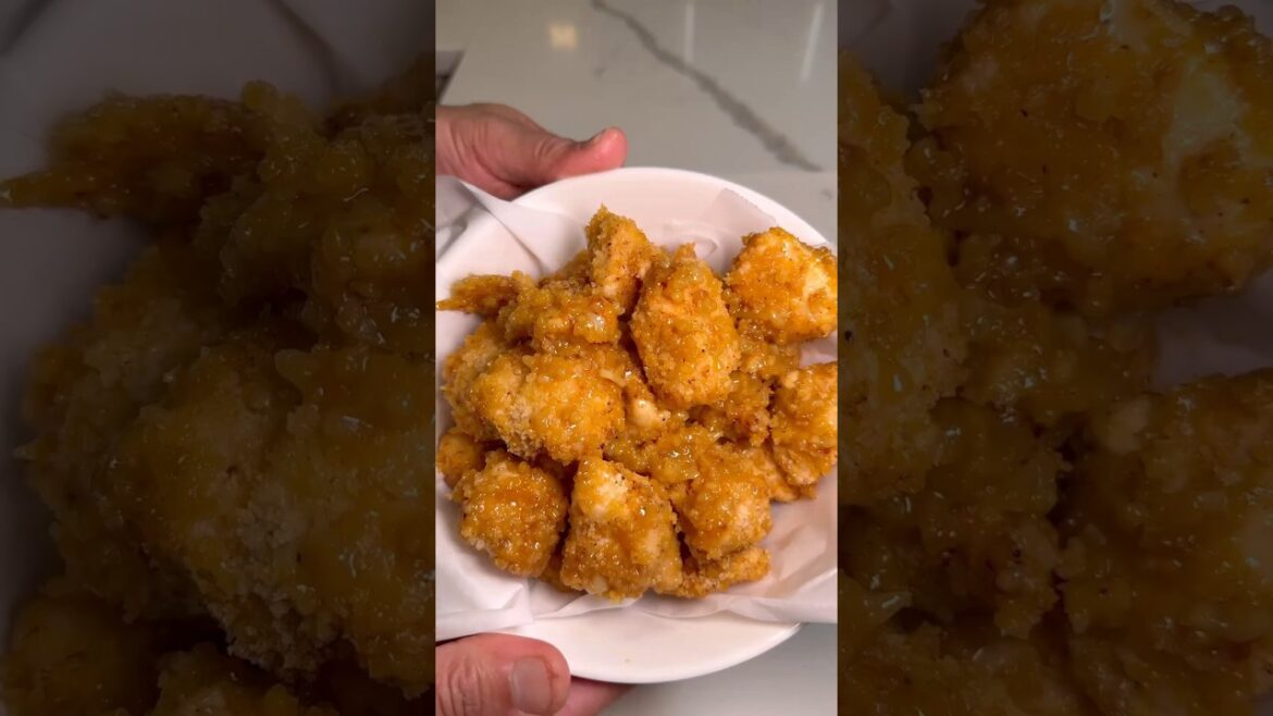 Crispy and Tender Chicken Nuggets