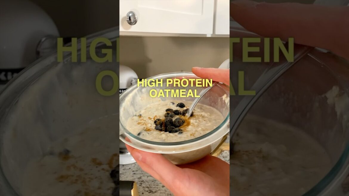 The Best Protein-Packed Oatmeal Recipe
