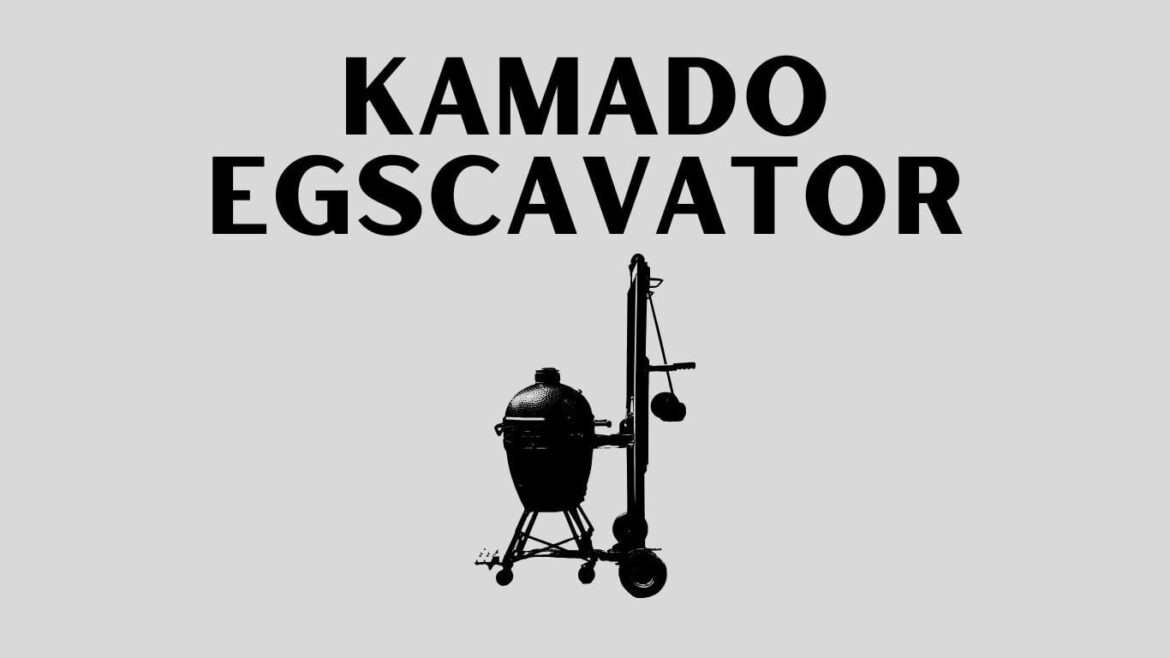 Finally!!! After 3000 years, and tool to deliver Kamado grills! Make it portable!