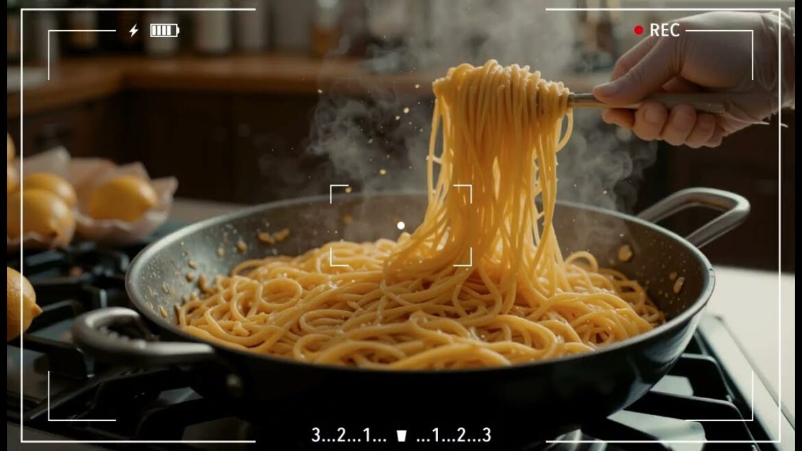 Bellissima! Lemon Garlic Shrimp Scampi with Spaghetti & Parmesan | A Taste of Italy #happycheesing Bellissima! Lemon Garlic Shrimp Scampi with Spaghetti & Parmesan | A Taste of Italy #happycheesing