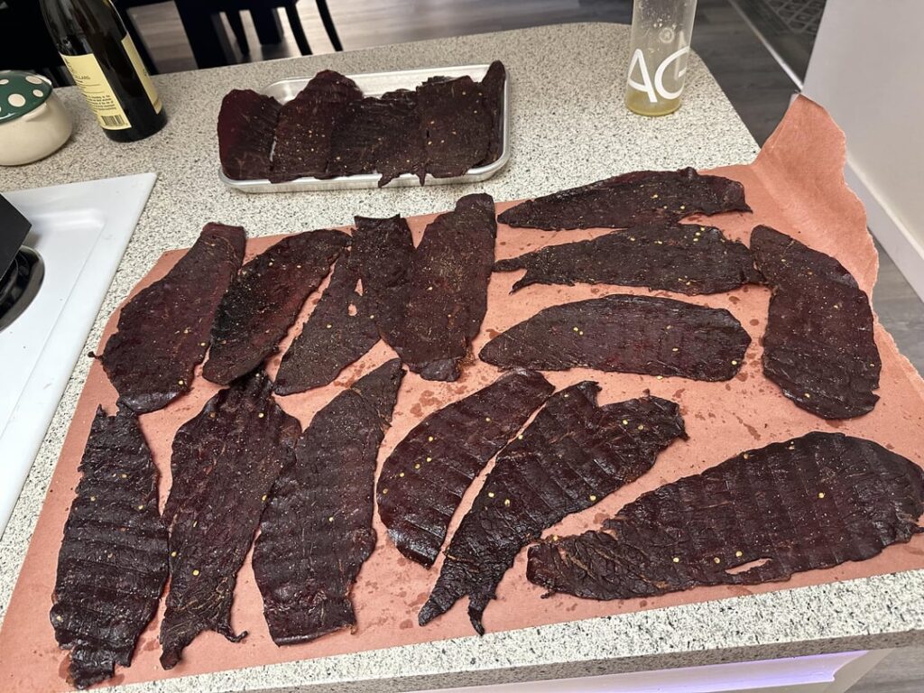 Smoked Jerky on Pro 34