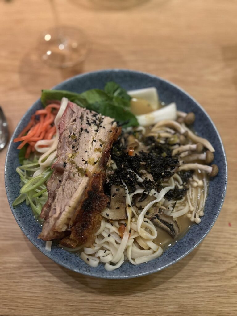 Pork Ramen made by my dad
