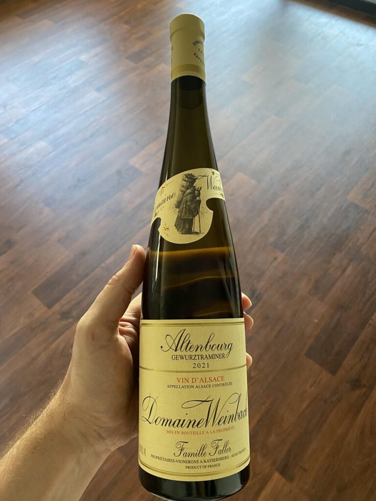 2021 Domaine Weinbach Altenbourg Gewurtztraminer 2021 Domaine Weinbach Altenbourg Gewurtztraminer