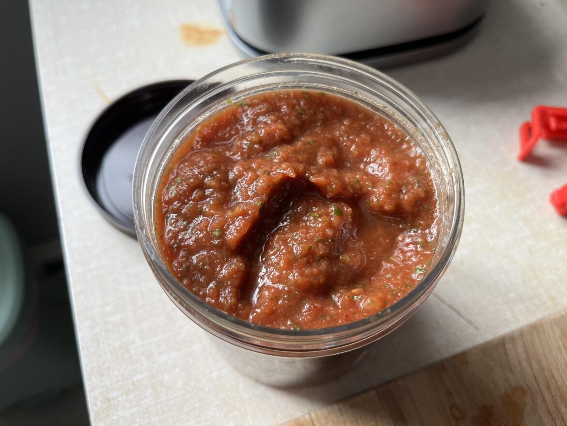 Finally made my own salsa