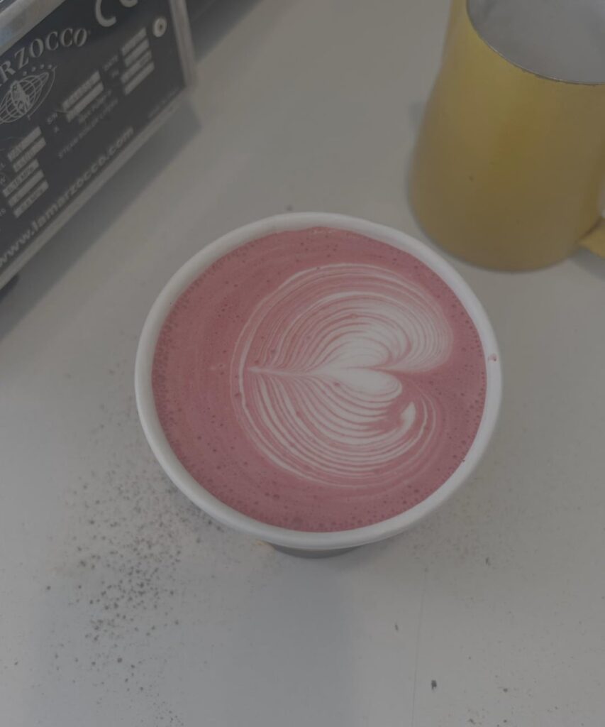 My shop only does take away coffees so I have to make do!