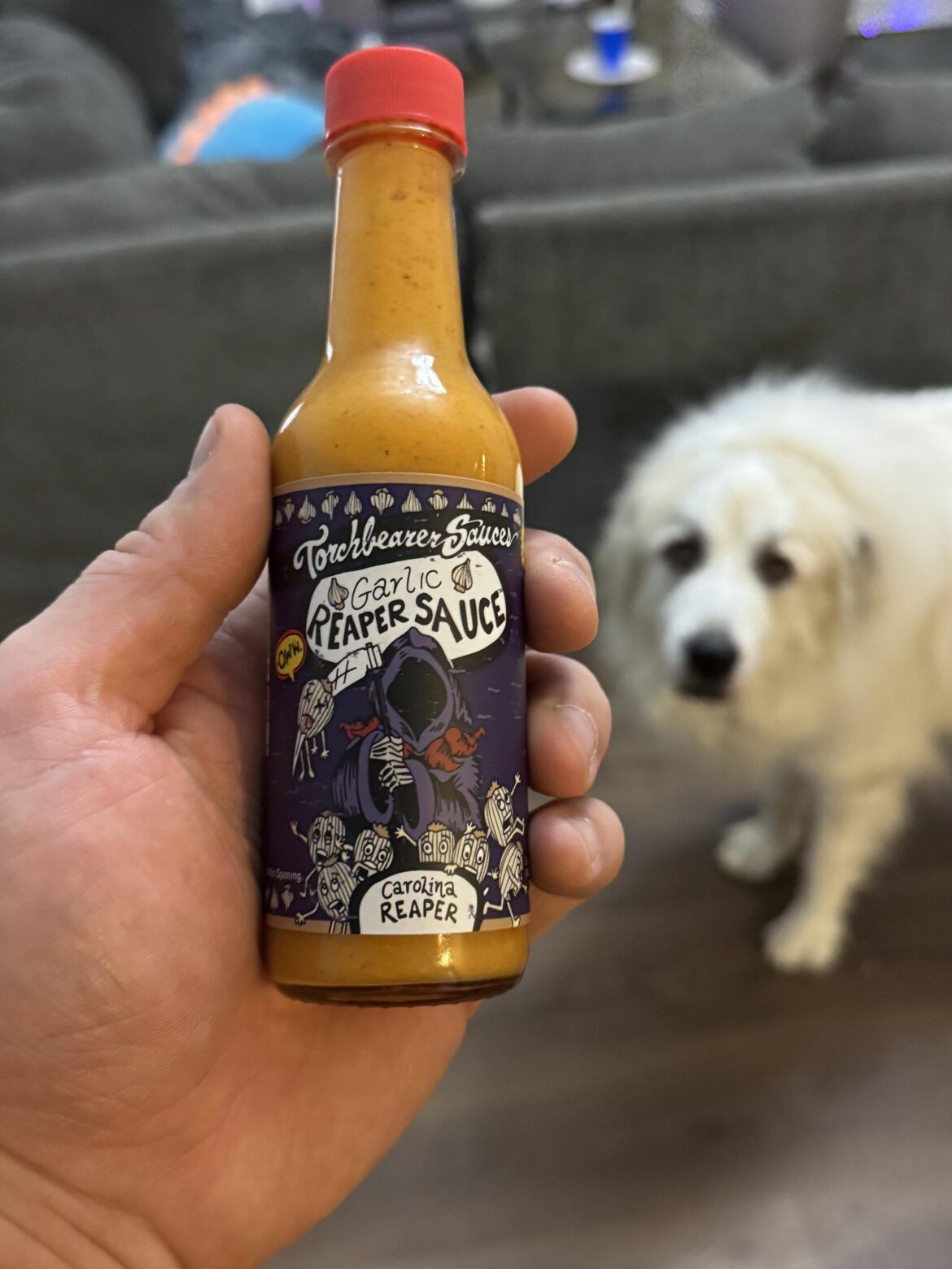 Finally got my hands on this!! My mind always couldn’t wrap itself around something being so incredibly flavorful and so incredibly spicy until I got the Garlic Reaper. I’m excited to build up my tolerance to it!