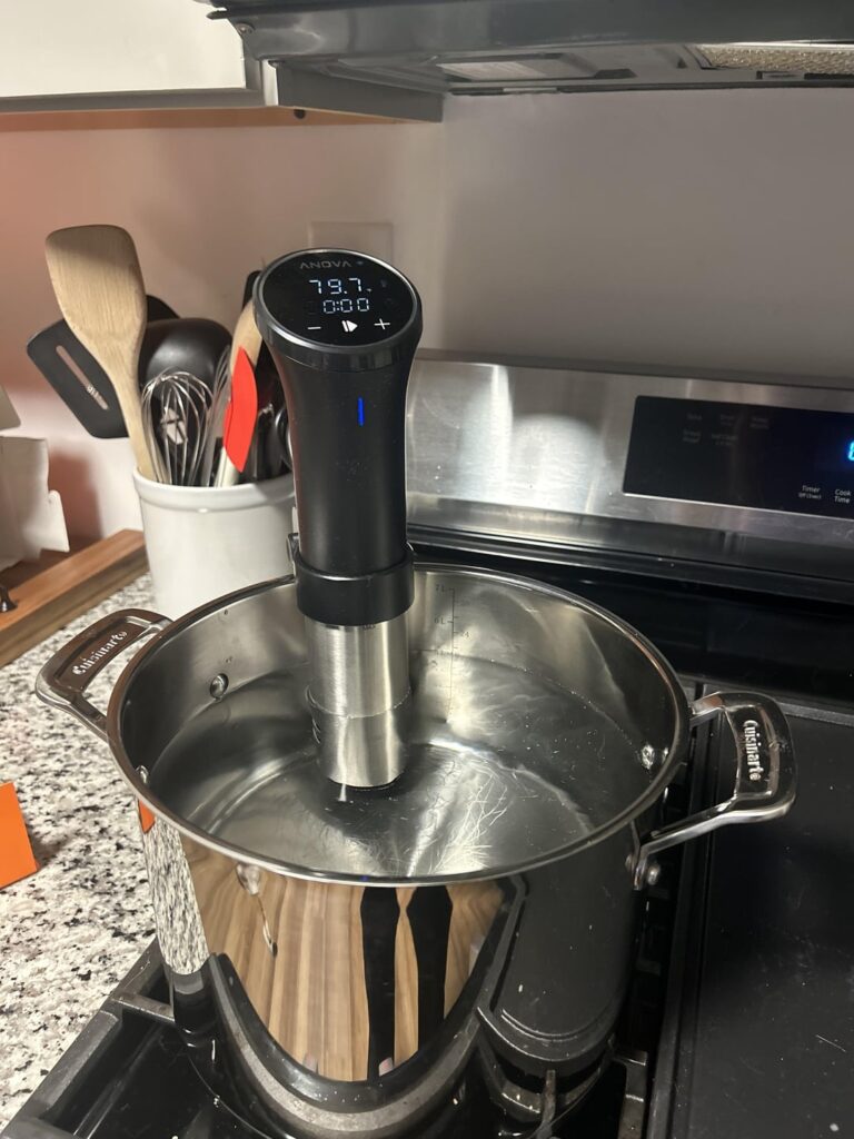 Wife got me a sous vide for Xmas and this pork loin was my 2nd cook with it