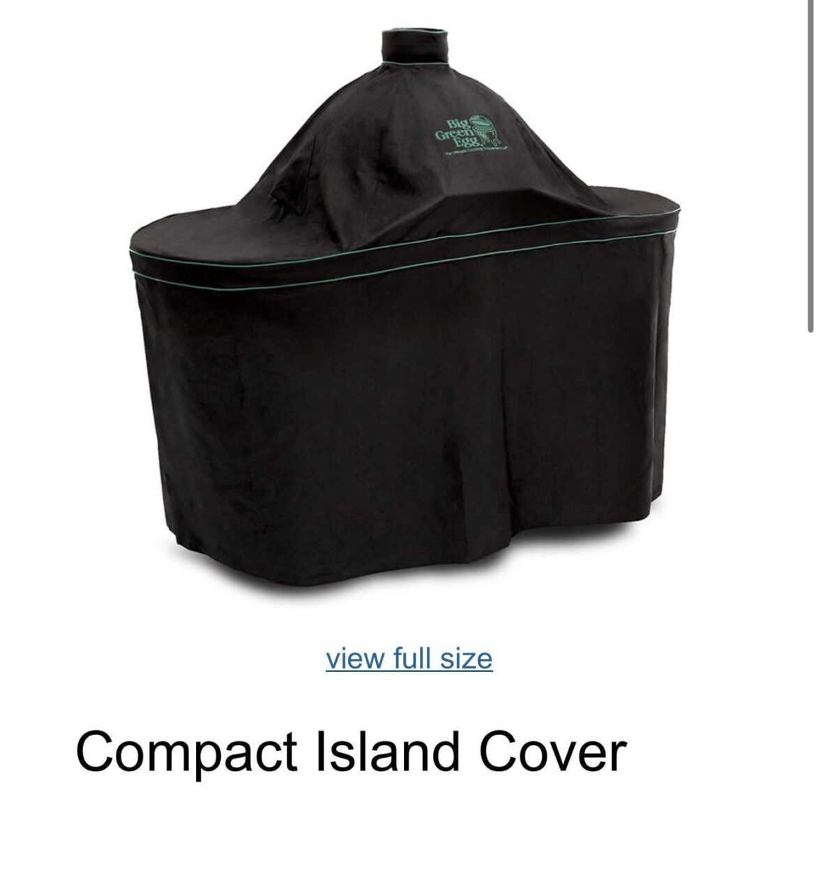 BGE Compact Island Cover Alt