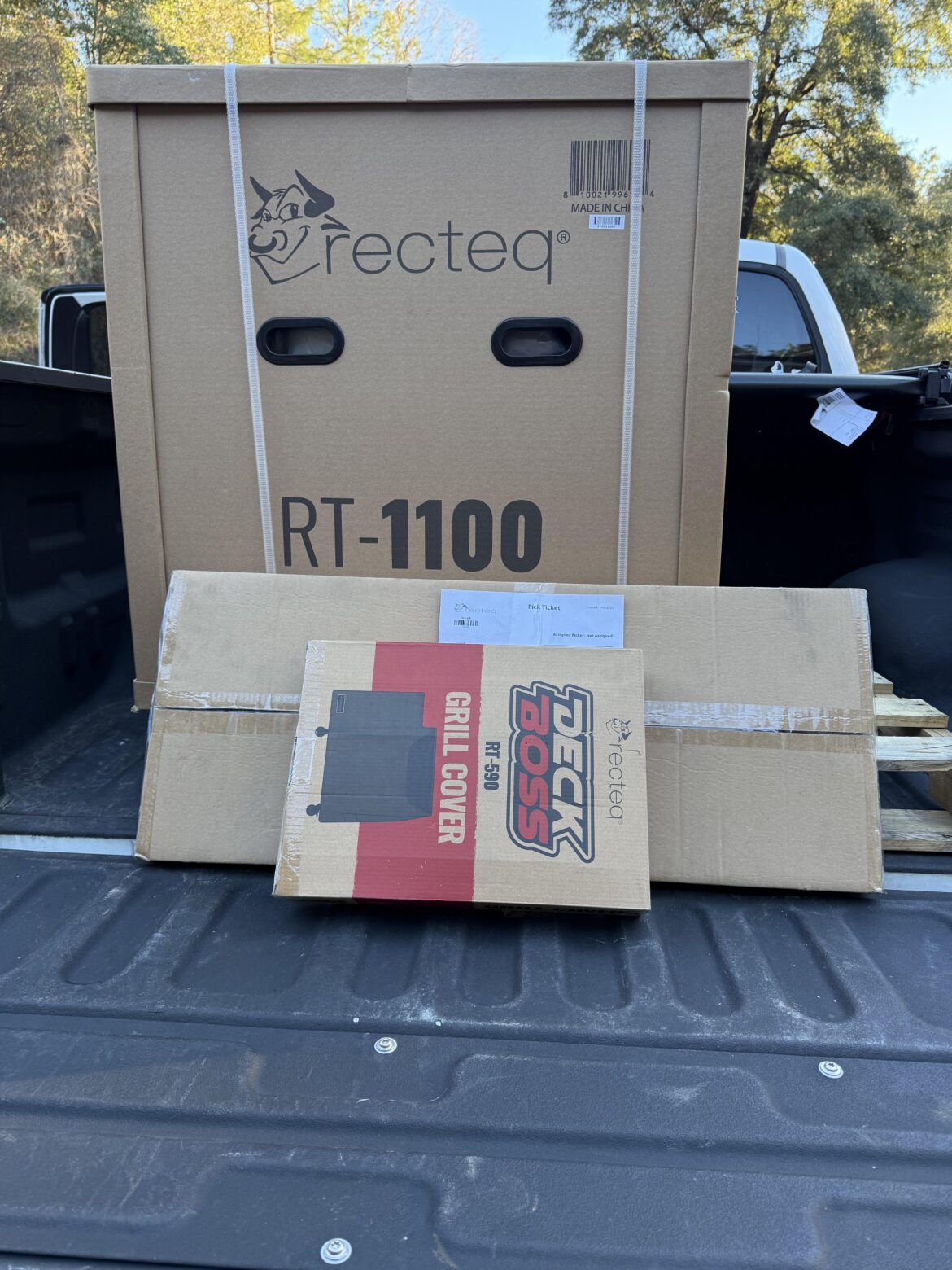 It happened! Grill came in