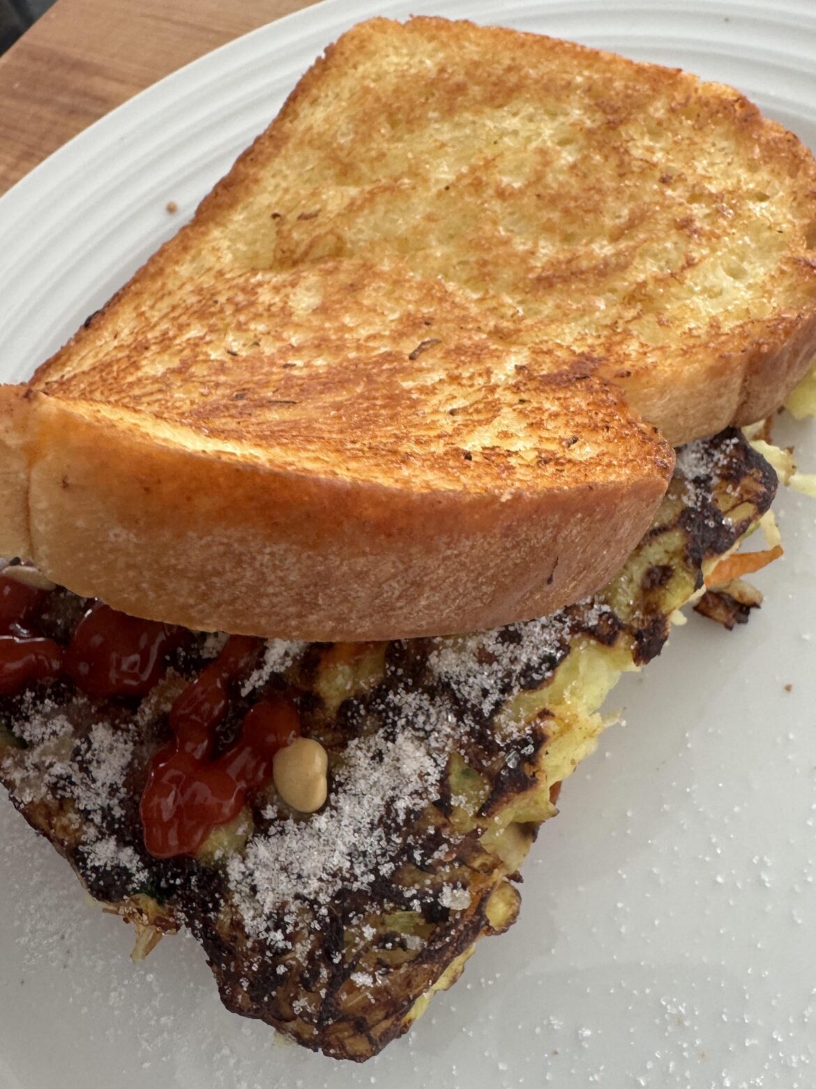 길거리토스트 (Gilgeori Toast) - no idea if I did it right but 😋