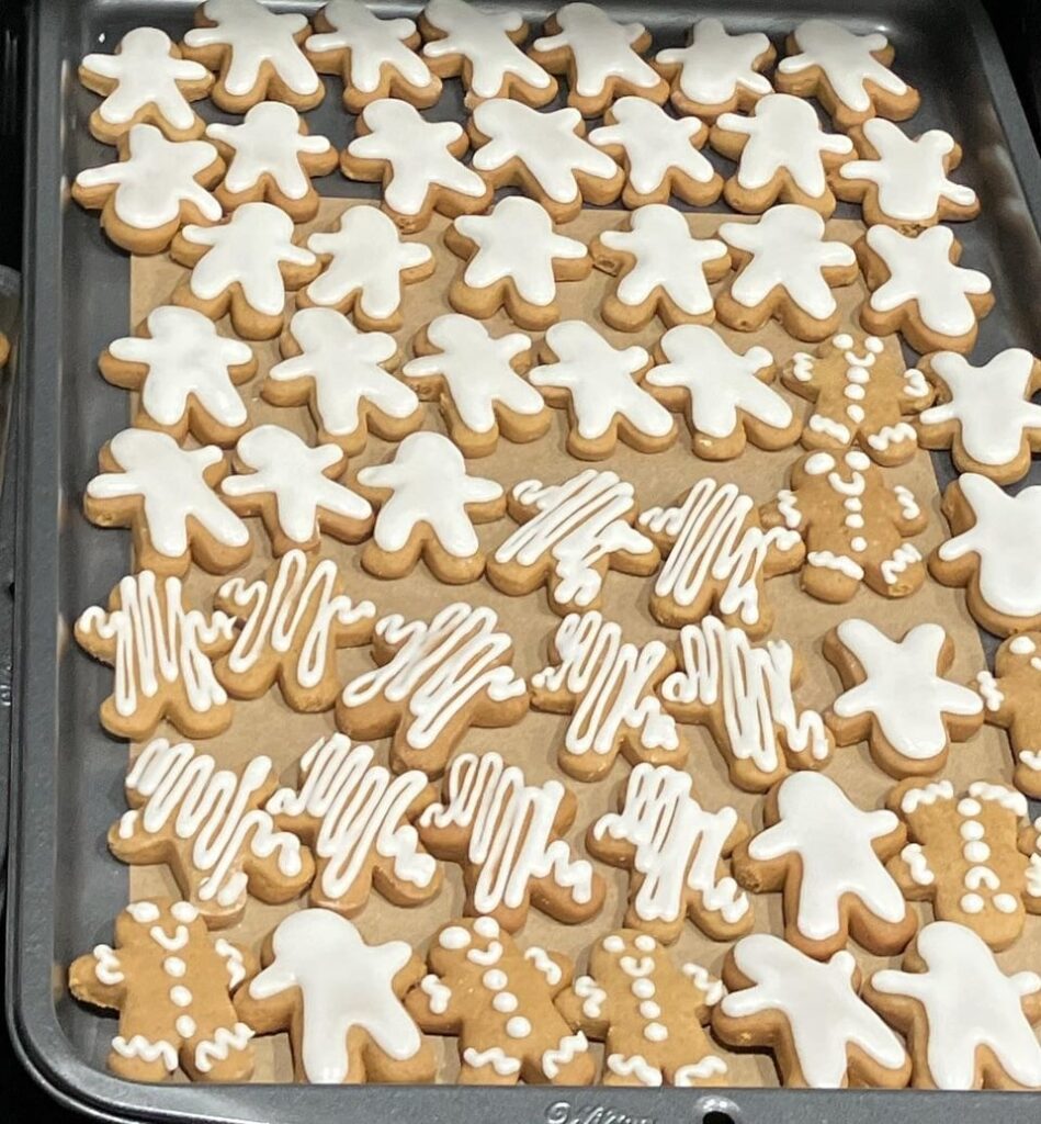 My first ever gingerbreads