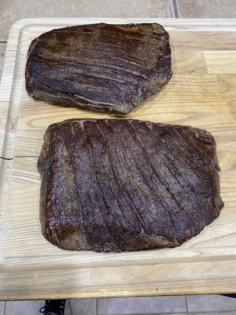 Flank steak 131 for 30 hours