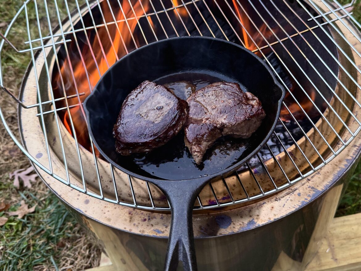 Sous then sear on Solo