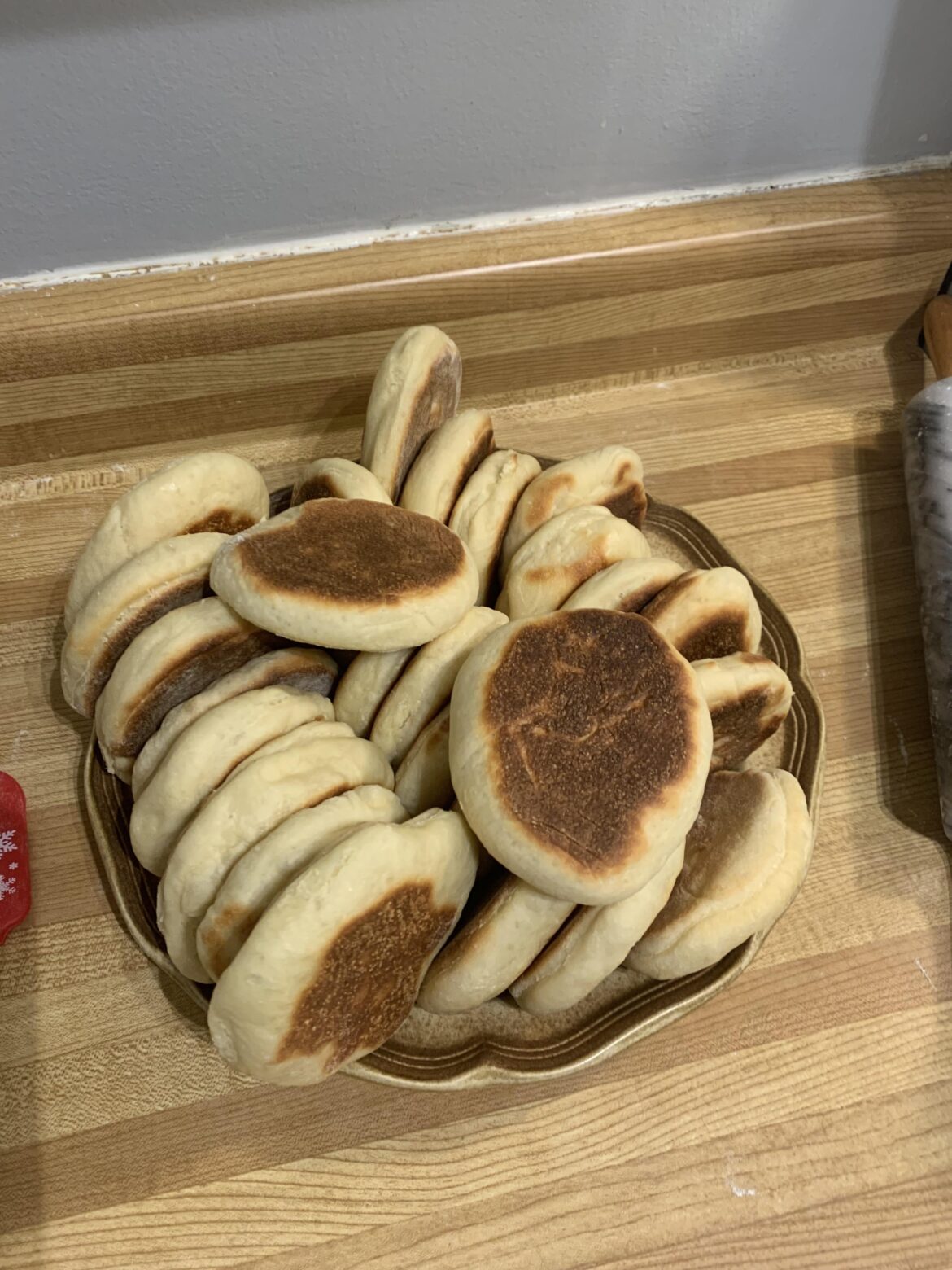 When you have a giant teenager to feed and they ask for English Muffins, you need at least a double batch.