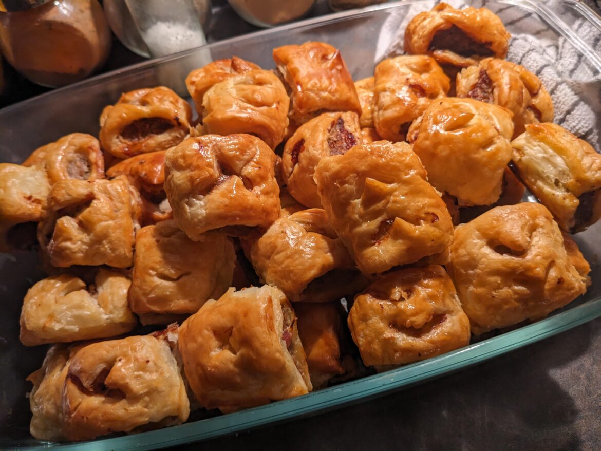 Is it me or do my sausage rolls all have faces. Should I eat or raise as my own?