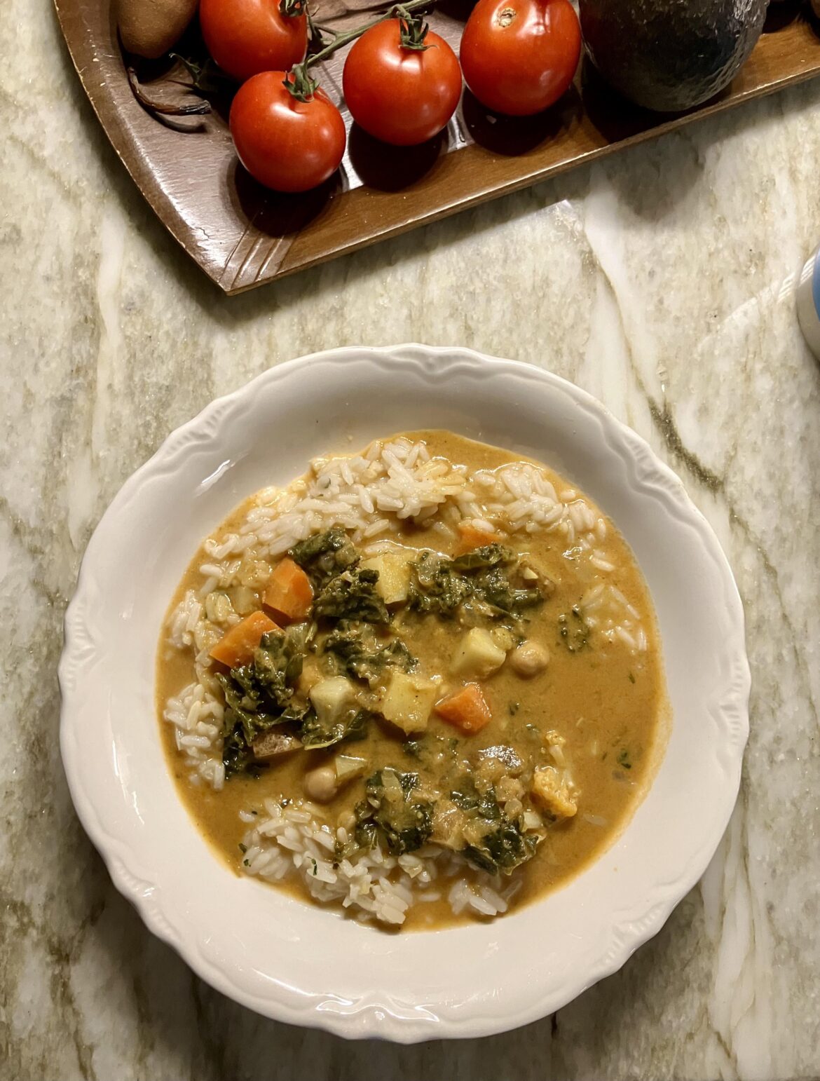 Kale & Coconut Milk Curry