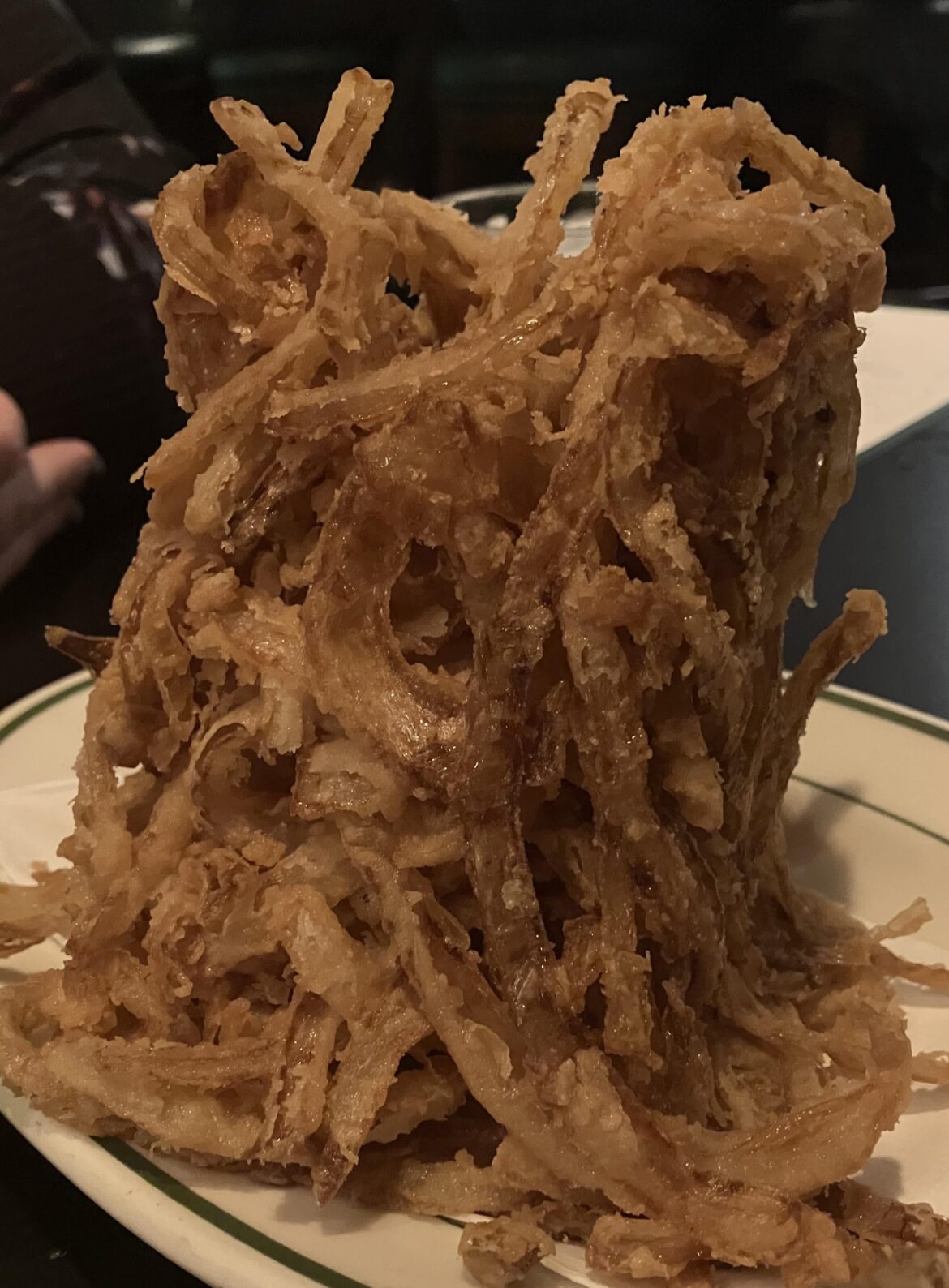 Onion ring brick from Hackney’s