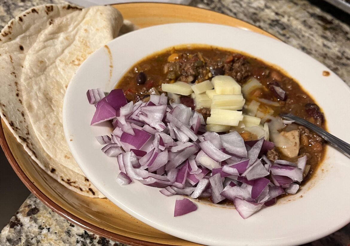 This cold snap calls for homemade chili.