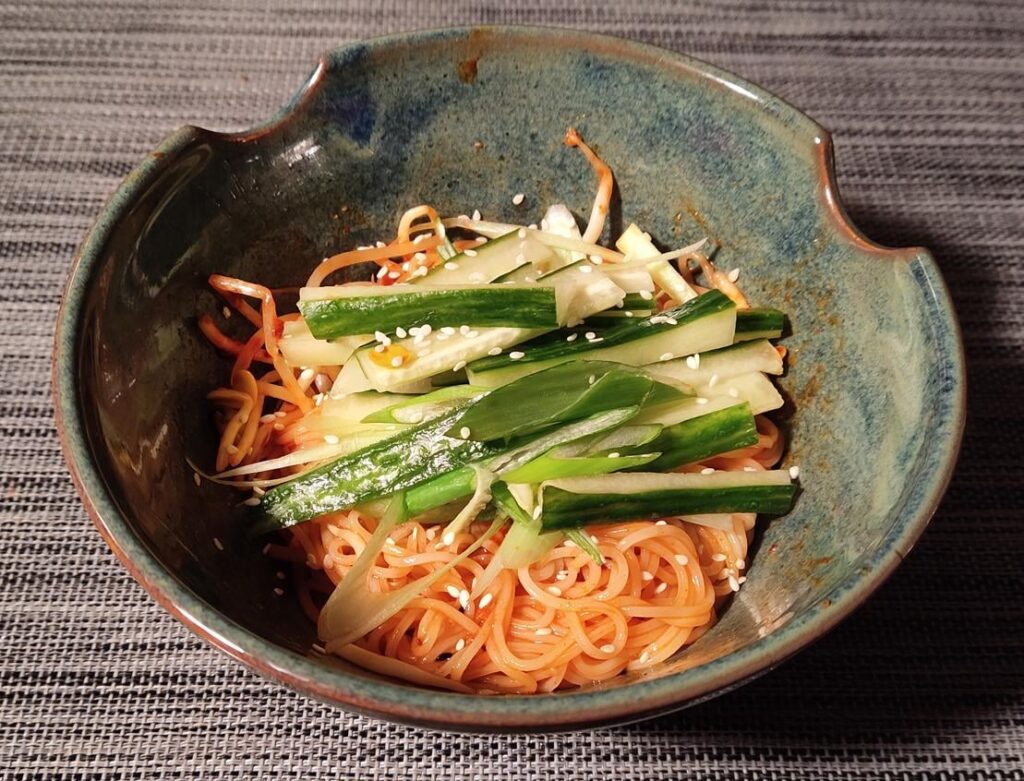 Jjolmyeon (homemade)