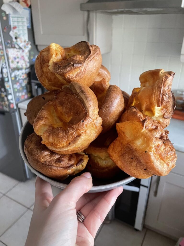 Yorkshire puds all ready for the big day!