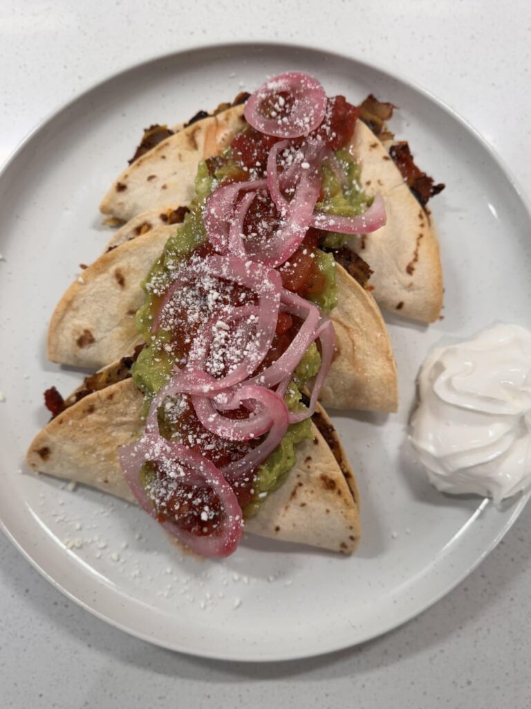 Crispy black bean tacos Crispy black bean tacos