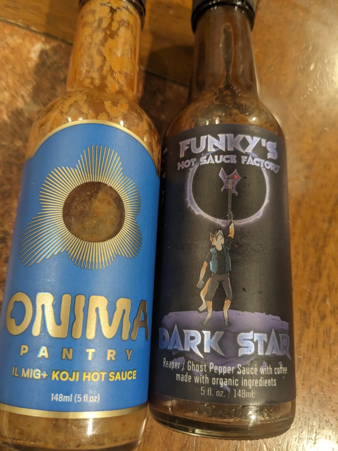 The two we came home with from our annual wing night with friends!