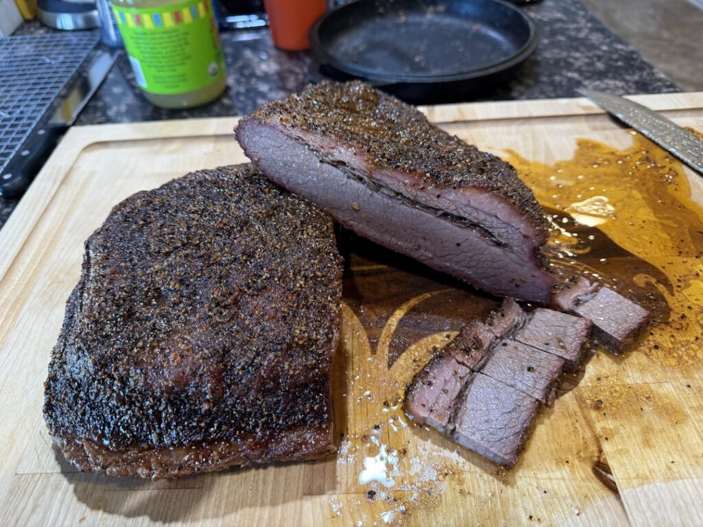 NY brisket attempt, not the best ..