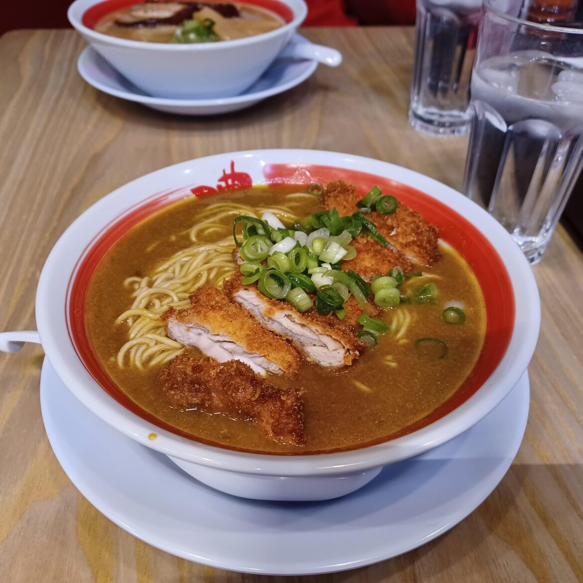 Curry ramen in Edinburgh, U.K.