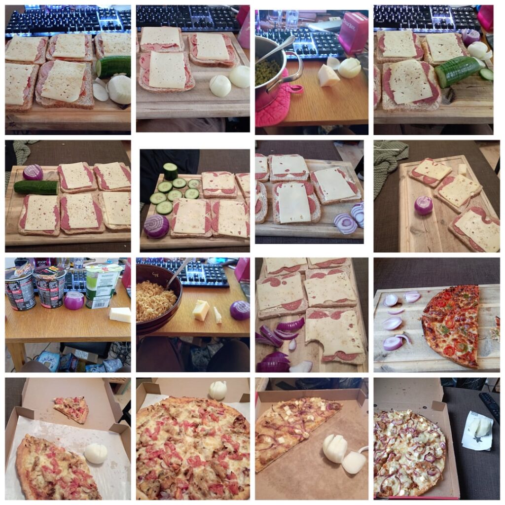 I took a picture of every raw onion I ate this year just for this sub!