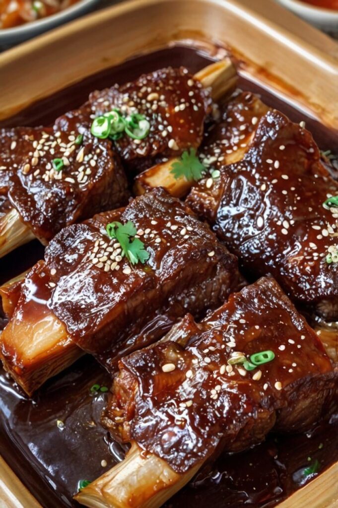 Korean Braised Short Ribs: A Culinary Treasure from Korea