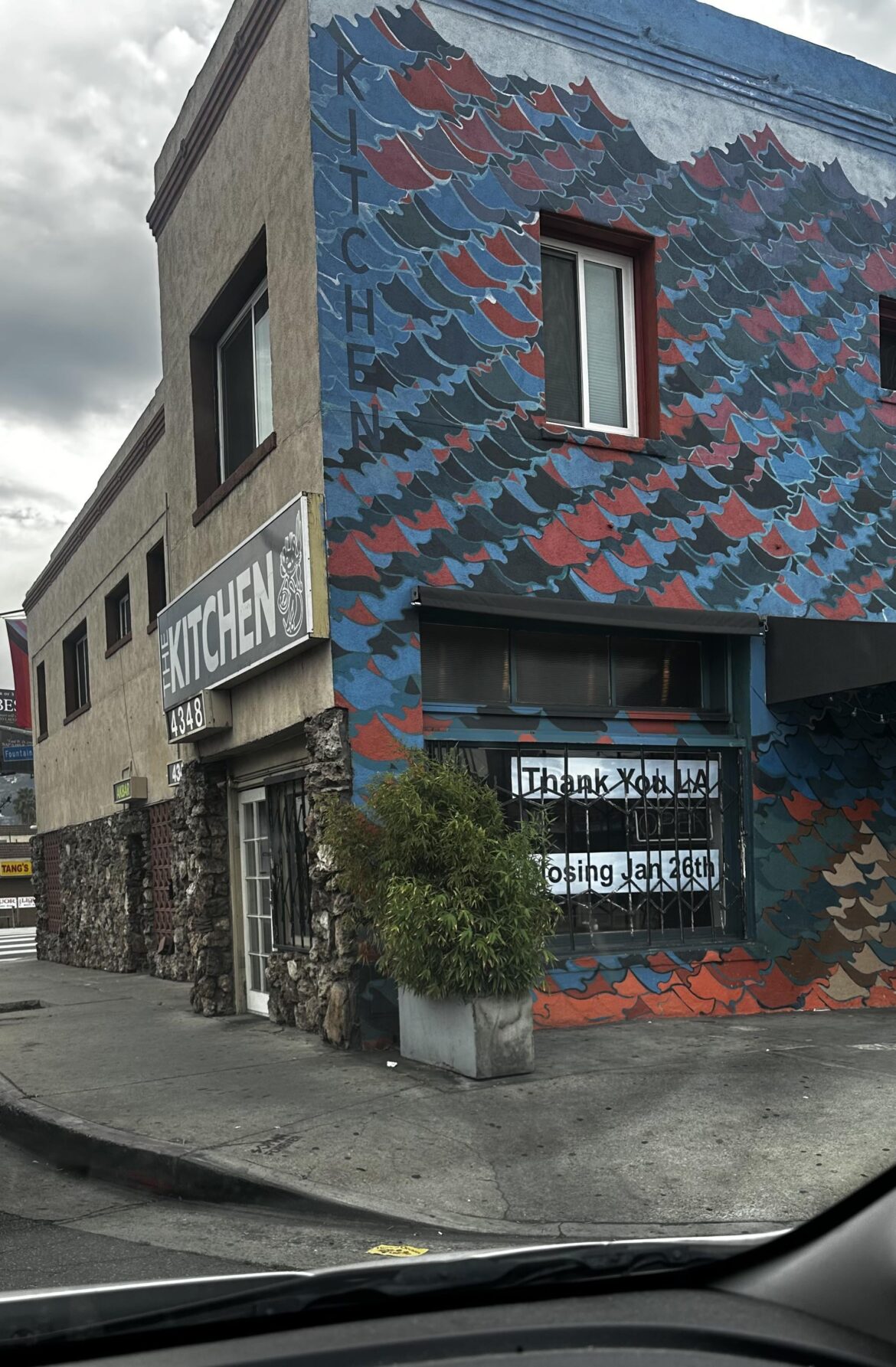 The Kitchen closing Jan 26th