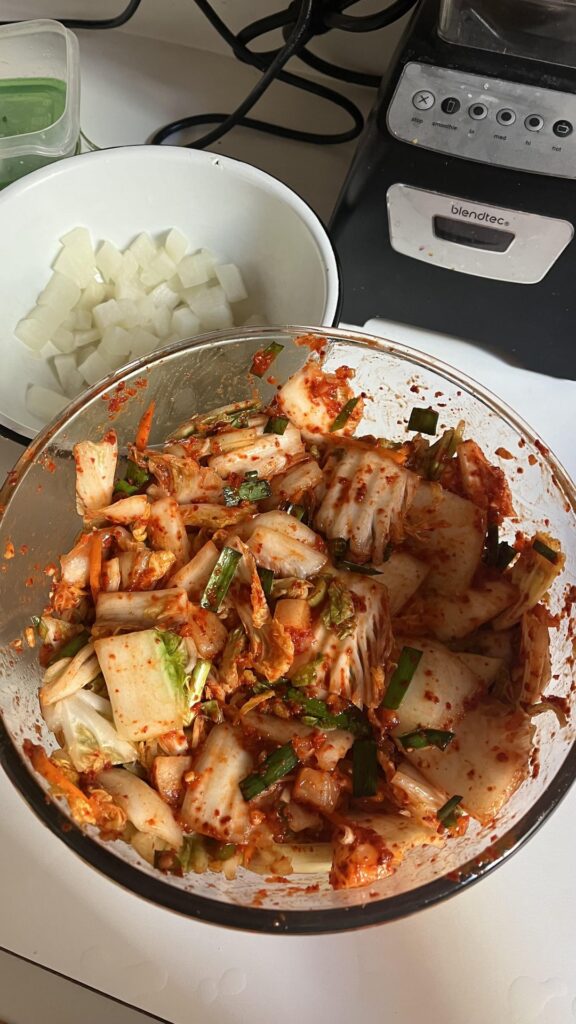 Homemade Kimchi
