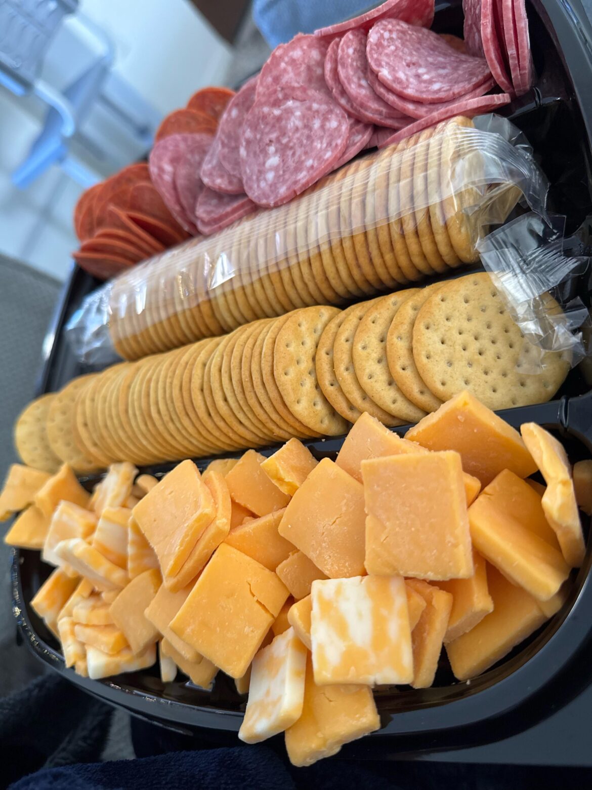 Lazy store bought charcuterie