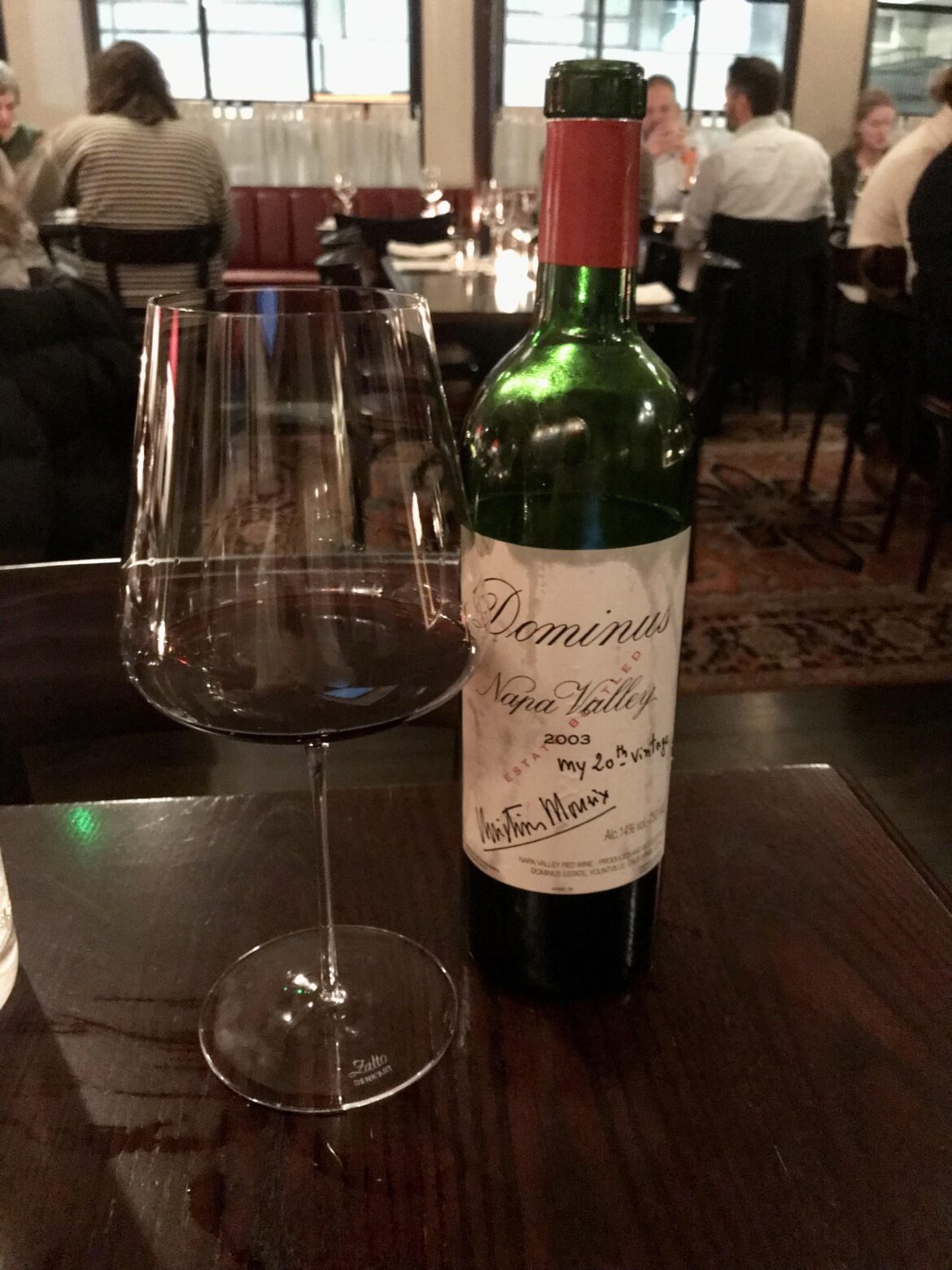 First Napa Valley Bordeaux blend