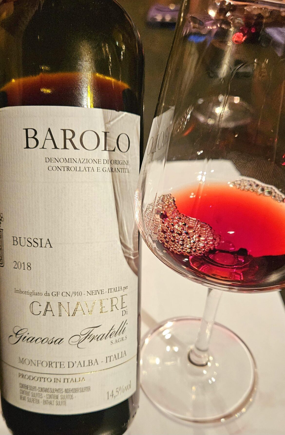 Giacosa Fratelli Bussia Barolo 2018