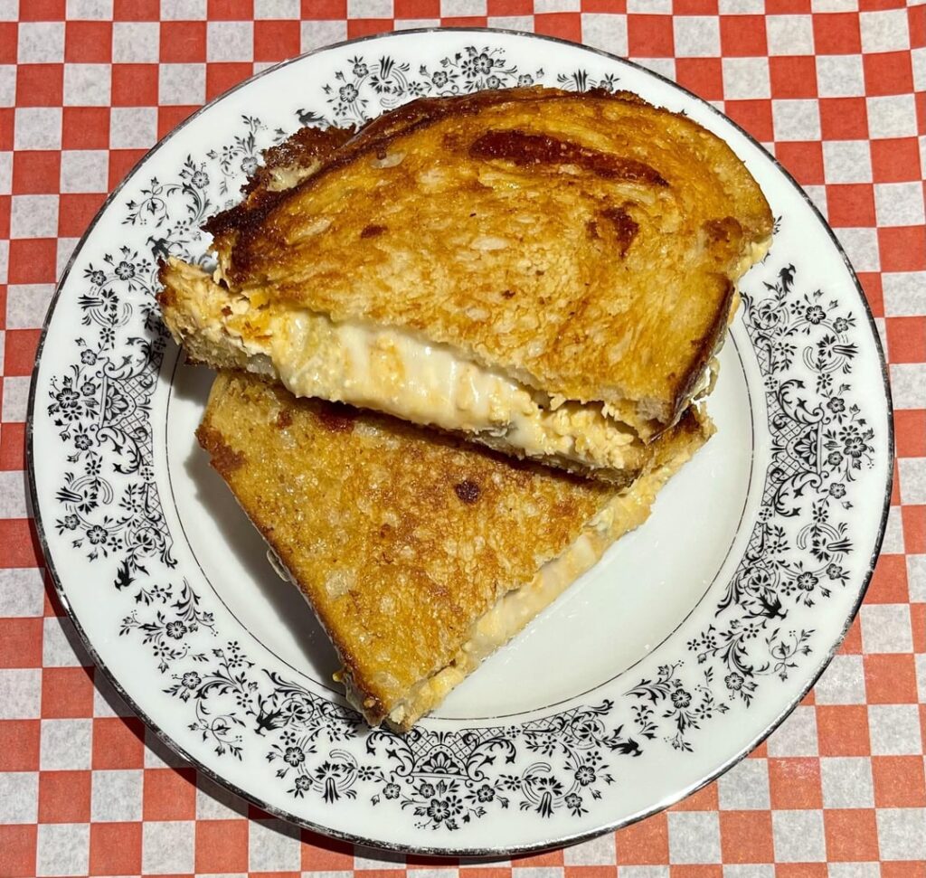buffalo chicken melt