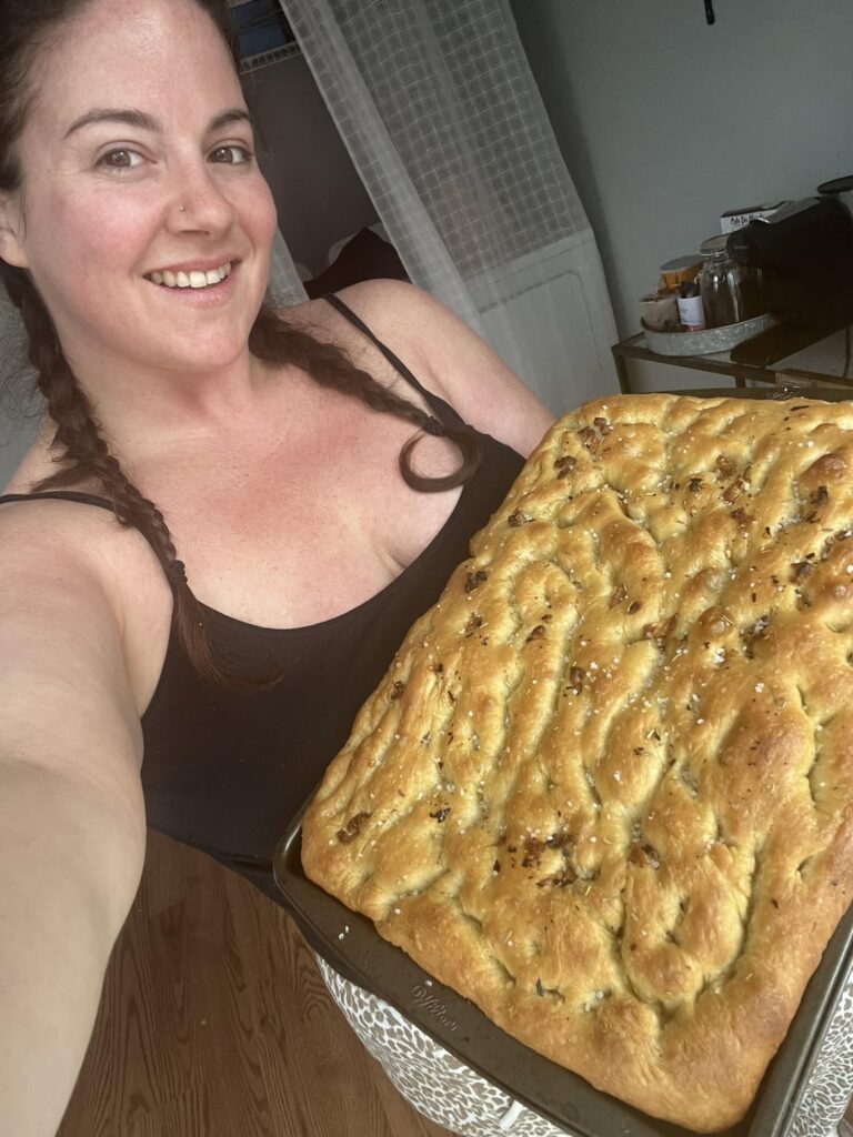 My snow day focaccia ❄️