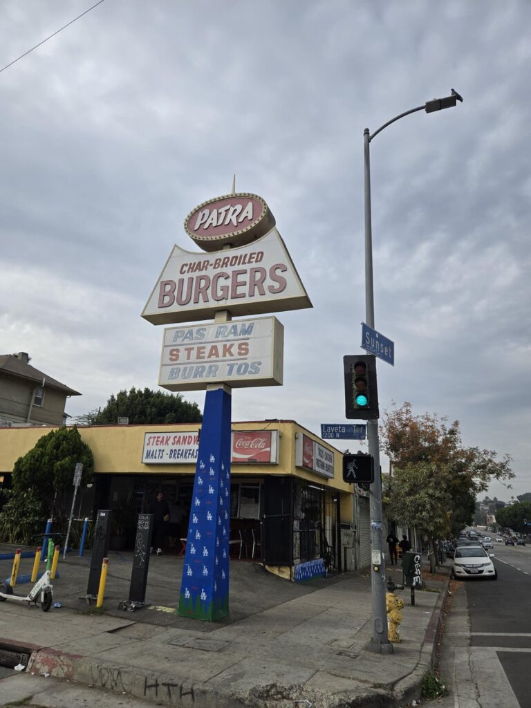RIP Patra Burgers on Sunset