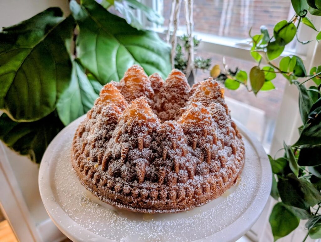I took your advice after my NordicWare holiday Bundt fail. Made the cake goop- much better result!