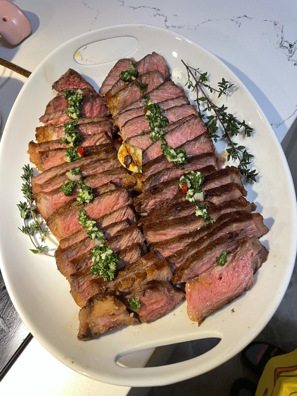 Don’t understand the NY Strip hype. I prefer ribeye more.