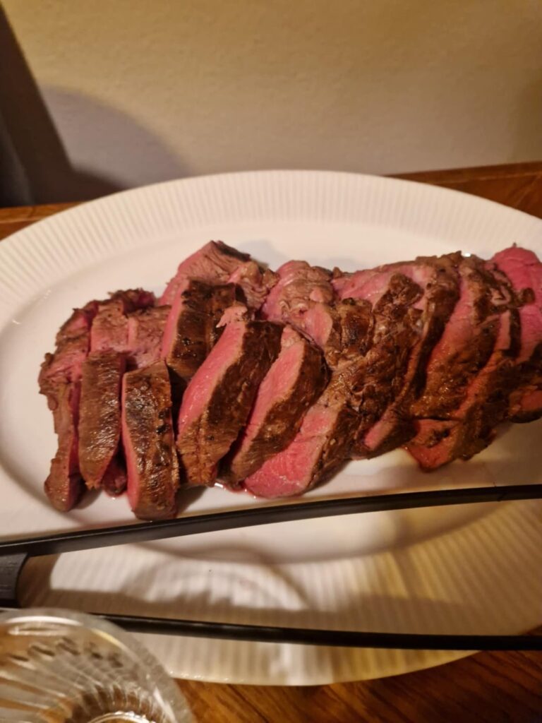 Tenderloin has to be my favourite cut when friends are over