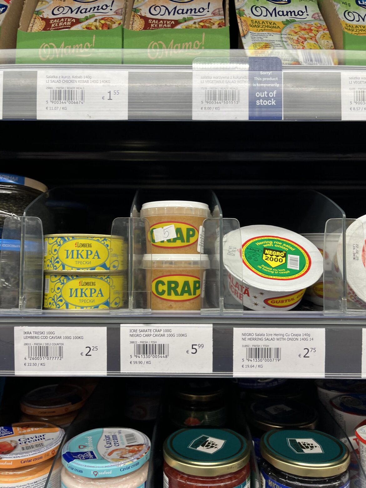 A jar of crap, please!